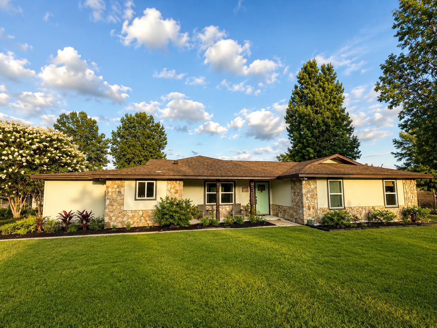 The house after the complete renovation